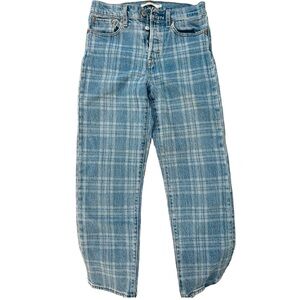 Women’s Levi Plaid Jeans | SIZE: 26